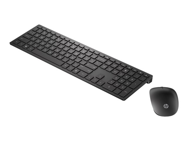 HP Pavilion 800 Toetsenbord en muis set draadloos Engels QWERTY gitzwart voor OMEN by HP 15, 17; HP 15, 17, 27; ENVY 13; ENVY x360; Pavilion HP Pavilion 800 Toetsenbord en muis set draadloos Engels QWERTY gitzwart voor OMEN by HP 15, 17; HP 15, 17, 27; ENVY 13; ENVY x360; Pavilion