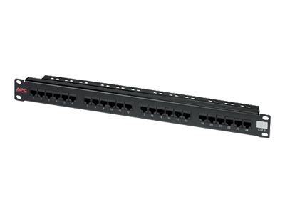 CAT 6 Patch Panel 24port RJ45 to 110 A/B APC - Patchpaneel - 24 poorten