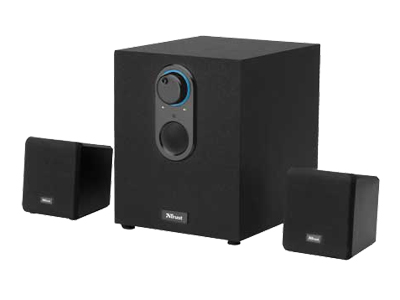 Trust 2.1 Speaker Set SP-3150 - 2.1-kanaal multimedialuidsprekersysteem voor de PC - 15 Watt (Totaal)