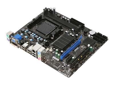 MSI 760GM-P23 (FX) - Moederbord - micro ATX - Socket AM3+ - AMD 760G - Gigabit Ethernet - interne afbeeldingen - HD Audio (8-kanaals)