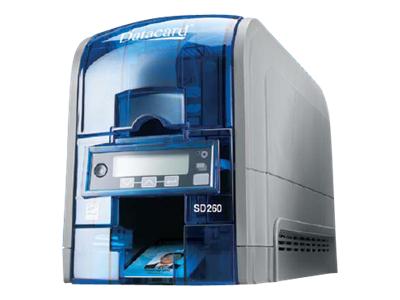 SD260 SIMPLEX ISO MAG STRIPE MANUAL FEED Datacard SD260 - Plastic card printer - colour - CR-80 Card (85.6 x 54 mm) - up to 850 cards/hour (mono) / up to 200 cards/hour (colour) - USB, 10/100Base-TX