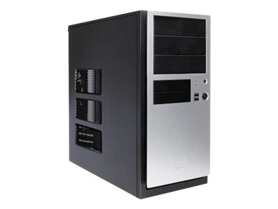 NSK-4000 II Antec New Solution NSK 4000 II - Mini-tour - ATX - pas d'alimentation - noir, argenté(e) - USB/Audio