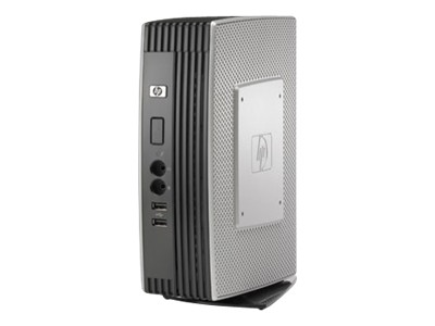 HP Thin Client t5740e - Towermodel - 1 x Atom N280 / 1.66 GHz - RAM 2 GB - geen vaste schijf - FirePRO 2270 - Gigabit Ethernet - Windows Embedded Standard 7 - Beeldscherm : geen