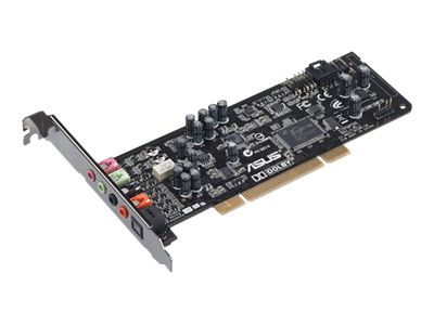 XONAR DG PCI 5.1, 5.1 CHAN ASUS XONAR DG - Sound card - 24-bits - 96 kHz - 105 dB SNR (Signal-To-Noise Ratio, signaal-ruis verhouding) - 5.1 - PCI - CMI-8786 - low profile