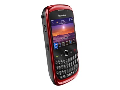 BlackBerry 9300 Curve 3G black red QWERT