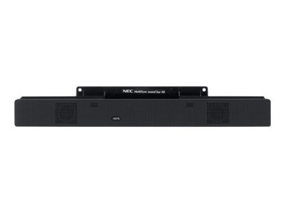 NEC MultiSync Soundbar 90 - Multimedia-luidsprekers PC - zwart - voor MultiSync LCD1990, LCD2090, LCD2190