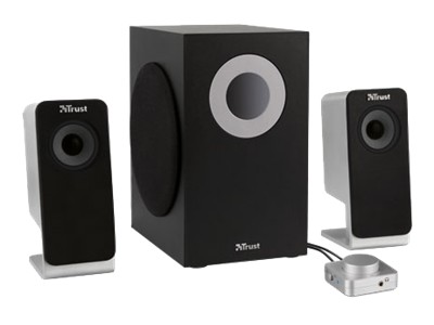 Trust Soundforce 2.1 Pro - 2.1-kanaal multimedialuidsprekersysteem voor de PC - 24 Watt (Totaal)