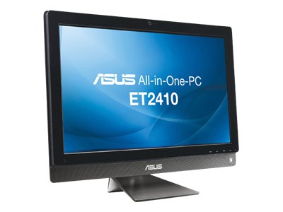 ET2410IUKS-B006C/i3-2120 4GB 1TB 23.6" ASUS All-in-One PC ET2410IUKS - Alles-in-één - 1 x Core i3 2120 / 3.3 GHz - RAM 4 GB - vaste schijf 1 x 1 TB - DVD±RW / DVD-RAM - HD Graphics 2000 - Gigabit Ethernet - WLAN : 802.11 a/b/g/n - Beeldscherm : 23.6" breed LED-achtergrondlicht TFT