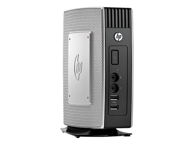 HP Thin Client t5550 - Tour - 1 x Nano U3500 / 1 GHz - RAM 2 Go - Aucun disque dur - ChromotionHD 2.0 - Gigabit Ethernet - Windows Embedded CE 6.0 R3 - Moniteur : aucun(e)