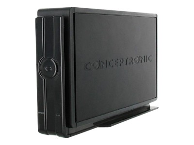HomeMedia Storage/2xSATA NAS HDD 3.5" Conceptronic Grab'n'GO CH3ENAS - NAS - 0 Go - Serial ATA-300 - Gigabit Ethernet