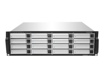 G-SPEED ES PRO XL 32TB RAID SAS G-Tech G-SPEED eS PRO XL - Hard drive array - 32 TB - 16 bays ( SATA-300 ) - 16 x HD 2 TB - Serial Attached SCSI (extern) - rack-uitvoering - 3U - met G-Tech PCIe RAID-controller