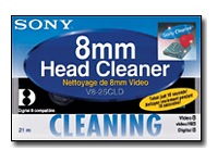 Sony V8-25CLD Cassette 8 mm de nettoyage