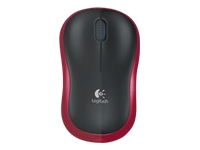 Logitech Muis Wireless M185 Rood
