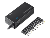 Trust Plug&Go 125W Notebook Power Adapter with USB charge port