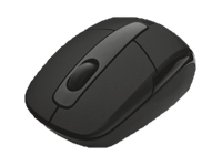Trust Wireless Mini Travel Mouse - Muis - optisch - draadloos - 2.4 GHz - USB draadloze ontvanger