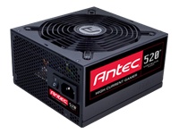 HCG 520 HIGH CURRENT GAMER PSU 520WATTS Antec High Current Gamer HCG-520 - Alimentation ( interne ) - ATX12V 2.3/ EPS12V 2.91 - 80 PLUS Bronze - CA 100-240 V - 520 Watt - PFC active - Europe