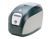 P100I USB COLOR MIFARE Zebra P100i - Plastic card printer - colour - dye sublimation/thermal resin - CR-80 Card (85.6 x 54 mm) - up to 600 cards/hour (mono) / up to 102 cards/hour (colour) - capacity: 100 cards - USB