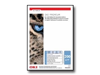 Paper/A4 50sh 210 x 297 mm 200g/m2 OKI Premium A-E-200 - Paper - A4 (210 x 297 mm) - 200 g/m2 - 50 pcs.
