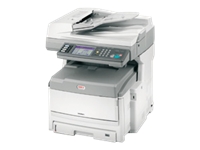 MC861DN COLOR 34PPM A3 512MO PRNT/CPY/SC OKI MC861dn - Multifonction (télécopieur / photocopieuse / imprimante / scanner) - couleur - LED - copie (jusqu'à) : 34 ppm (mono) / 26 ppm (couleur) - impression (jusqu'à) : 34 ppm (mono) / 26 ppm (couleur) - 400 feuilles - 33.6 Kbits/s - parallèle, Hi-Speed USB, 10/100 Base-TX