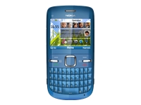 NOKIA C3-00 GSM - BLUE AZERTY