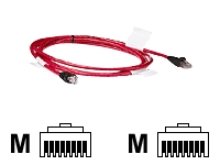 HP IP CAT5 Cable/12ft Qty 8 WW HP - Câble de réseau - 3.7 m - CAT 5 (pack de 8 ) - pour HP TFT7600 G2; IP console switch 1x1x16, 3x1x16; Rack; Server Console Switch
