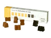 COLORSTIX 5 YELLOW 2 BLACK FOR PHASER 86 Xerox ColorStix II - Solid inks - 7 x black, yellow