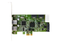 Transcend PDC3 Combo Expansion Card - Stockage / contrôleur USB 3.0 - SuperSpeed USB 3.0 / SATA-600 faible encombrement - PCI Express 2.0 x1