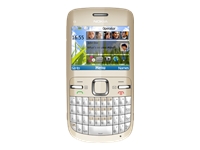 NOKIA C3-00 GSM - GOLDEN WHITE - AZERTY