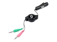 Conceptronic Lounge Collection CTRVMICR Microphone Travel Cable