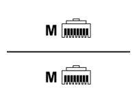 Intermec - Netwerkkabel - RJ-45 (M) - RJ-45 (M) - 23.4 cm
