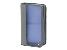 CD Wallet PVC 48 CDs, light-blue