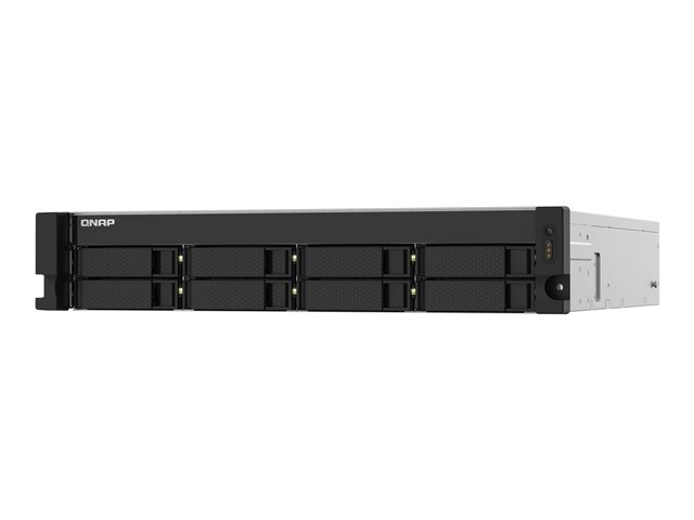 QNAP TS-832PXU - NAS server - 8 bays - rack-mountable - SATA 6Gb/s - RAID RAID 0, 1, 5, 6, 10, 50, 60, JBOD - RAM 4 GB - Gigabit Ethernet / 2.5 Gigabit Ethernet / 10 Gigabit Ethernet - iSCSI support - 2U