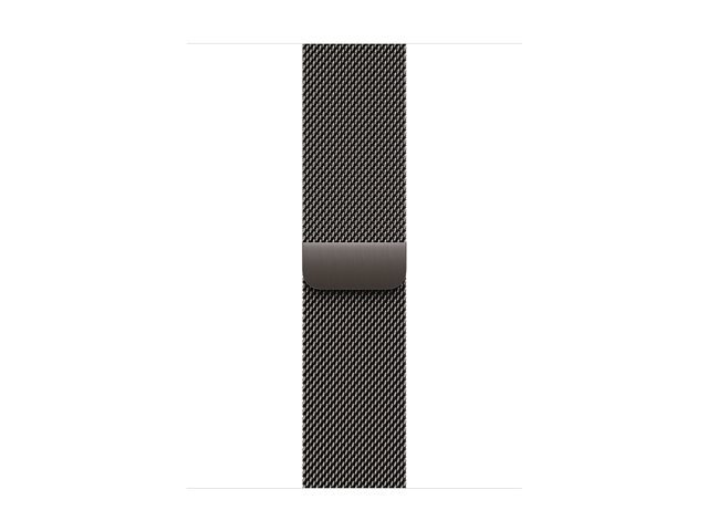 Apple Watch Series 11 GPS + Cellular 42mm Slate Titanium Case with Slate Milanese Loop