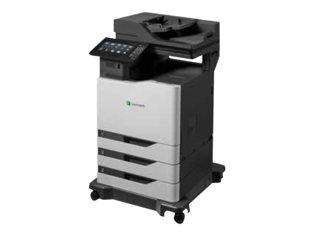 Lexmark CX860dtfe - Multifunction printer - colour - laser - Legal (216 x 356 mm)/A4 (210 x 297 mm) (original) - A4/Legal (media) - up to 57 ppm (copying) - up to 57 ppm (printing) - 1750 sheets - 33.6 Kbps - USB 2.0, Gigabit LAN, USB host