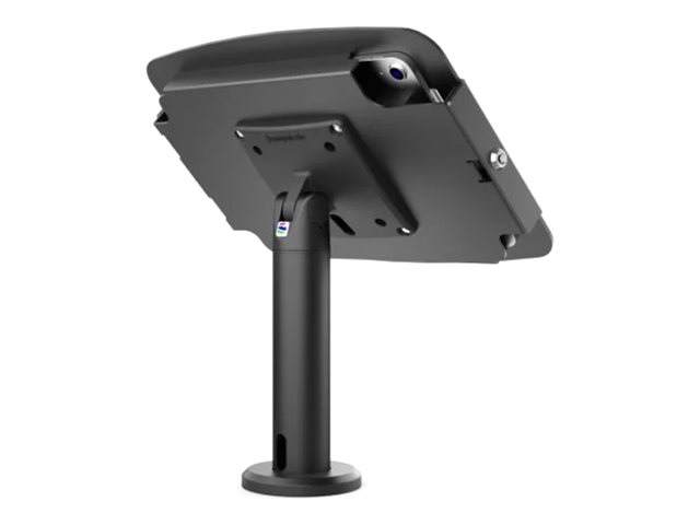 Compulocks iPad Pro 12.9\" (3 - 6th Gen) Space Enclosure Tilting Stand 4\" - Mounting kit (enclosure, pole stand) - for tablet - lockable - high-grade aluminium - black - screen size: 12.9\" - for Apple 12.9-inch iPad Pro (3rd generation, 4th generation