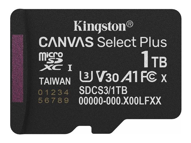 1TB micSDXC Canvas Select Plus w/o ADP