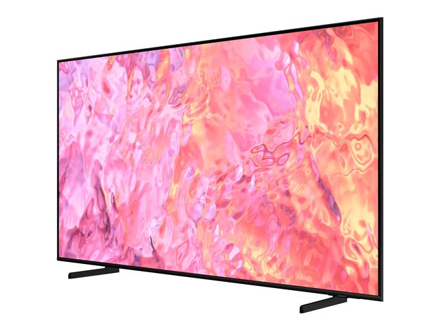 Samsung QE85Q60CAU - 85" Diagonal Class Q60C Series LED-backlit LCD TV - QLED - Smart TV - Tizen OS - 4K UHD (2160p) 3840 x 2160 - HDR - Quantum Dot, Dual LED - black