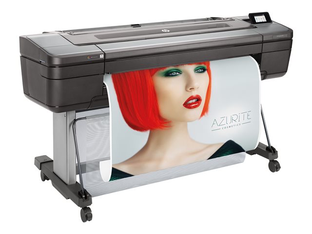 HP DesignJet Z9+dr PostScript - 44\" large-format printer - colour - ink-jet - Roll (111.8 cm) - 2400 x 1200 dpi - up to 73.9 sq.m/hour (mono) / up to 73.9 sq.m/hour (colour) - capacity: 2 rolls - Gigabit LAN, USB host - cutter