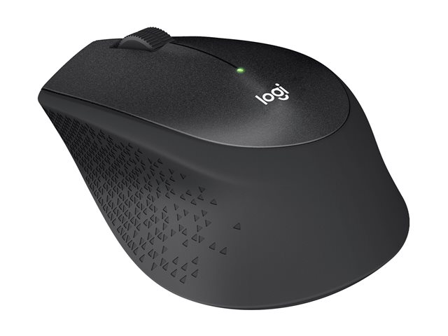 Logitech M330 SILENT PLUS - Mouse - 3 buttons - wireless - 2.4 GHz - USB wireless receiver - blue