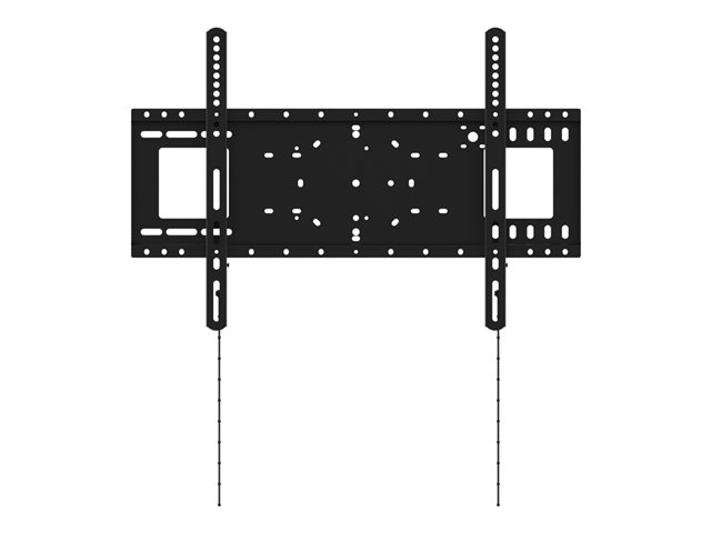 VISION Heavy Duty Display Wall Mount - LIFETIME WARRANTY - fits display 37-85\" with VESA sizes up to 600 x 400 - non-tilting - suits interactive flat panels or LED TVs - arms latch securely - cold-rolled steel - media player fixing points - SWL 100 kg / 220 lb - black