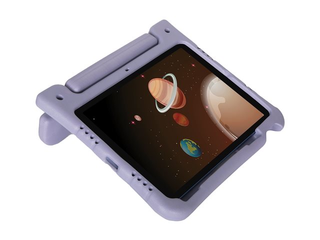 Targus Kids - Back cover for tablet - antimicrobial - EVA form, fibreglass - purple - for Apple 10.9-inch iPad (10th generation), 10.9-inch iPad Air (4th generation, 5th generation), 11-inch iPad Air (M2, M3), 11-inch iPad Pro (1st generation, 2nd generation, 3rd generation, 4th generation)