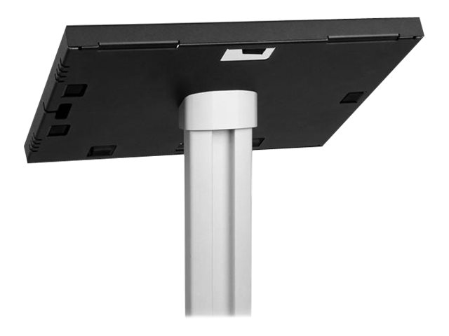 StarTech.com Secure Tablet Floor Stand - Anti-Theft - Lockable Tablet Mount - For 9.7\" Tablets - Metal Construction - Fixed Height (STNDTBLT1FS) - Mounting kit (feet, pole, holder, pole connector, pole base, base) - for tablet - plastic, aluminium, steel - screen size: 9.7\" - in-floor mounted