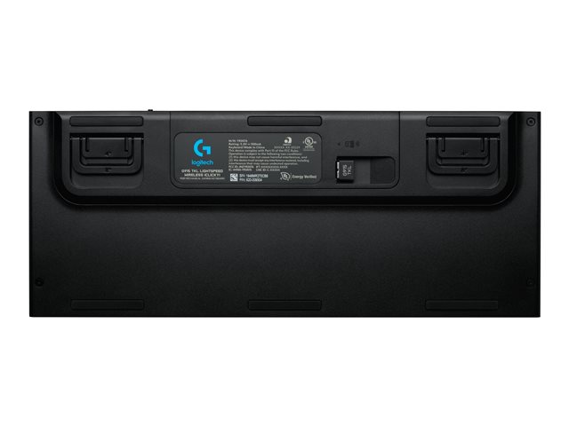 Logitech G G915 TKL - Keyboard - backlit - wireless - USB, Bluetooth, 2.4 GHz - key switch: GL Clicky - carbon
