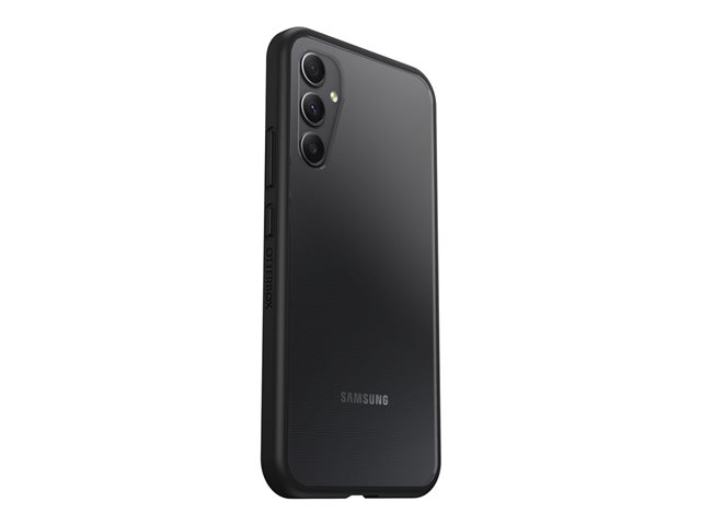 OtterBox React Series - Back cover for mobile phone - black crystal (clear/black) - for Samsung Galaxy A34 5G