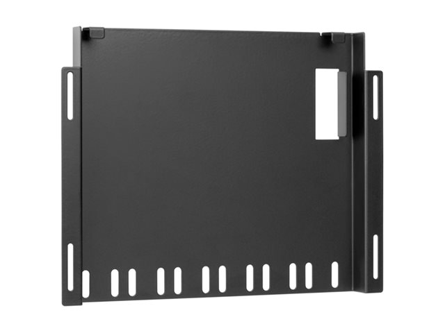 Belkin - Mounting component (desk mount) - rugged aluminium - black - under-the-desk - TAA Compliant