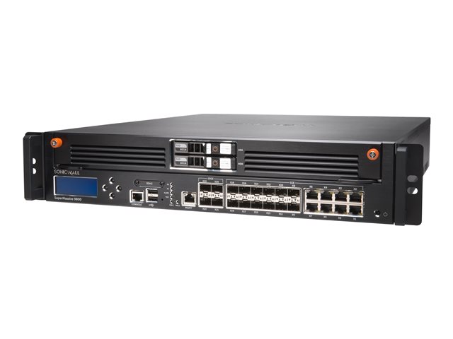 SonicWall SuperMassive 9800 High Availability - Security appliance - 10GbE - 2U - rack-mountable