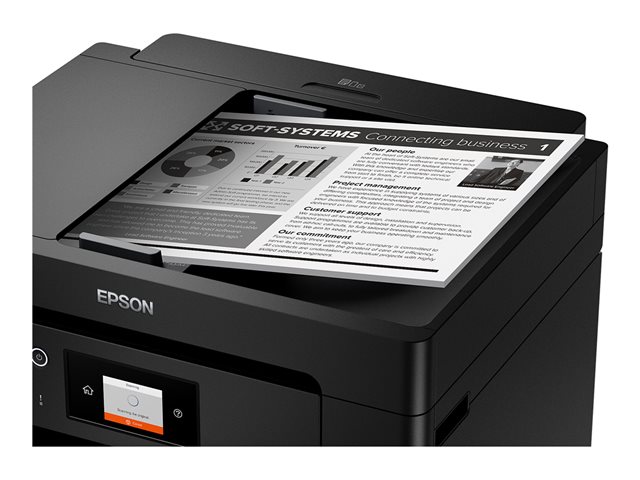 Epson EcoTank ET-M16600 - Multifunction printer - B/W - ink-jet - A3 plus (329 x 483 mm) (original) - A3 (media) - up to 25 ppm (printing) - 550 sheets - USB, LAN, USB host, Wi-Fi