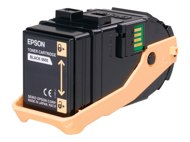 Epson - Black - original - toner cartridge - for Epson AL-C9500DN, AcuLaser C9300D2TN, C9300D3TNC, C9300DN, C9300DTN, C9300N, C9300TN