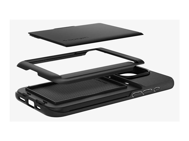 Spigen iPhone 15 Pro Slim Armor CS Black