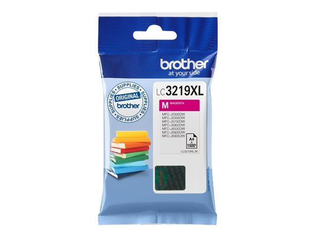 Brother LC3219XLM - XL - magenta - original - blister - ink cartridge - for INKvestment Business Smart Plus MFC-J5930, INKvestment Business Smart Pro MFC-J6935